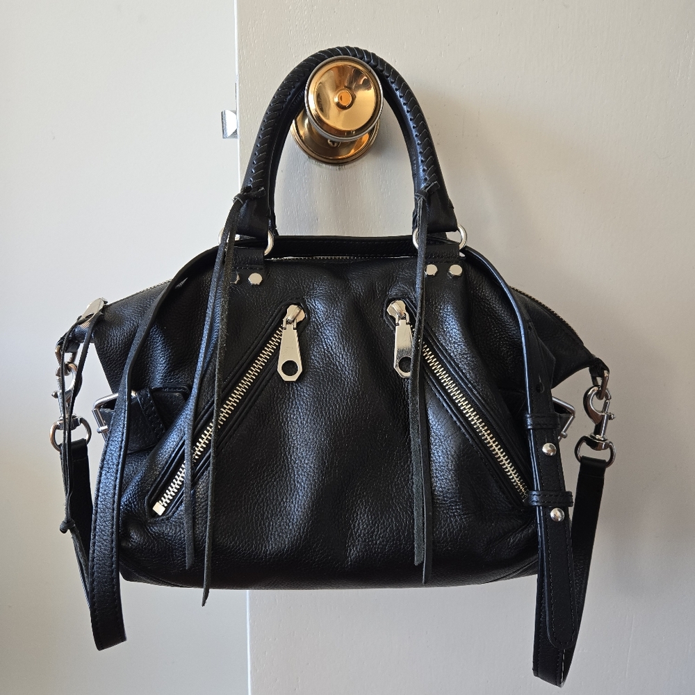Rebecca Minkoff Moto Zip Satchel Purse